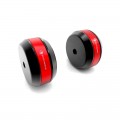 DBK Special Parts (Ducabike) BEVELED EDGE Dual Color Bar Ends for the Ducati Multistrada (2015+) DBK Special Parts (Ducabike) BEVELED EDGE Dual Color Bar Ends for the Ducati Multistrada (2015+)